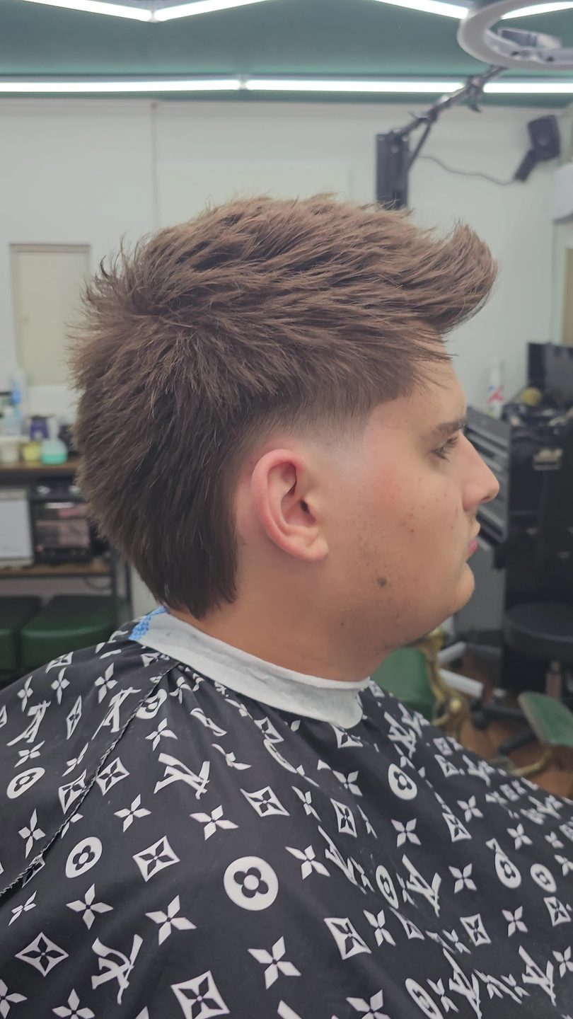 Mullet mit Fade
