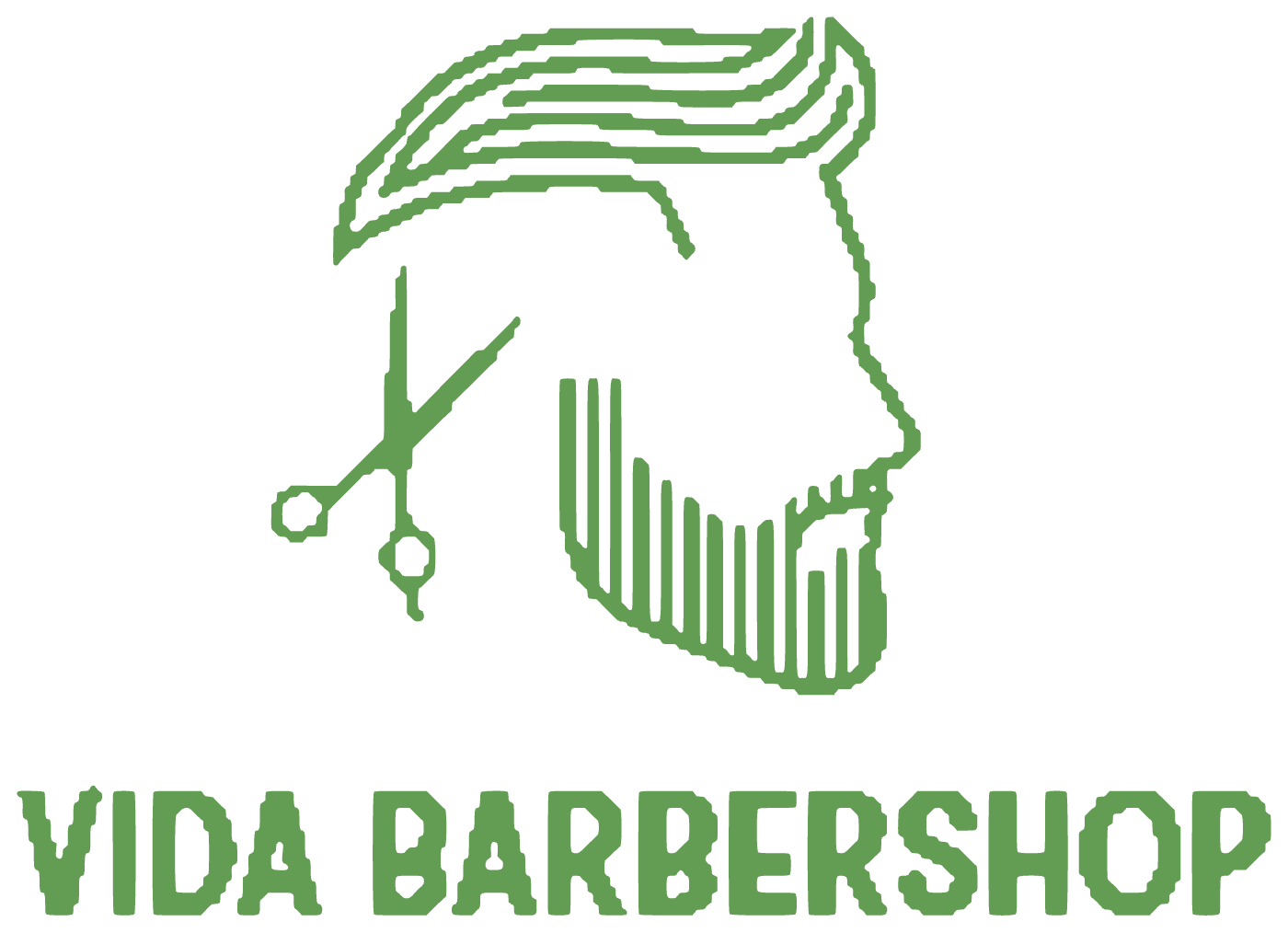 Logo Vida Barbershop